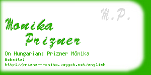 monika prizner business card